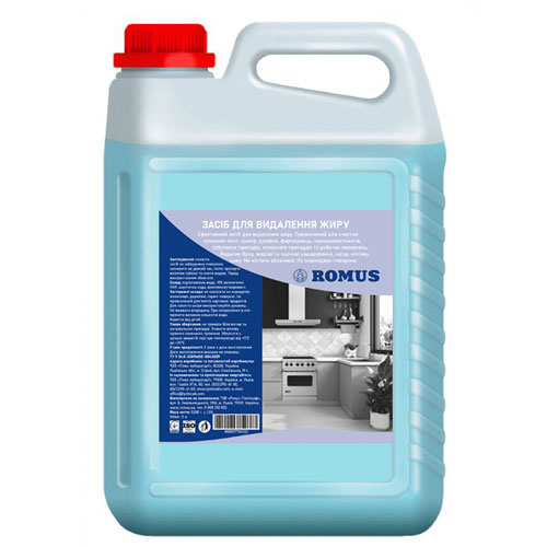 Засіб для чищення кухні та грилю Romus 5 л